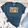 Groovy Somebody's Loud Mouth Mama Baseball Mom Mother's Day Women's Heather T-Shirt Heather Deep Teal