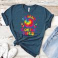 My Heart Is On That Field Cute Baseball Mom Women Women's Heather T-Shirt Heather Deep Teal My Heart Is On That Field Cute Baseball Mom Women Women's Heather T-Shirt Heather Deep Teal