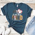 My Heart Is On That Field Mother's Day Baseball Mom Women Women's Heather T-Shirt Heather Deep Teal