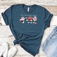 Let's Play Ball Boys Baseball Mom Women's Heather T-Shirt Heather Deep Teal Let's Play Ball Boys Baseball Mom Women's Heather T-Shirt Heather Deep Teal