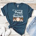 Loud And Proud Baseball Mom Messy Bun 2024 Premium Women's Heather T-Shirt Heather Deep Teal Loud And Proud Baseball Mom Messy Bun 2024 Premium Women's Heather T-Shirt Heather Deep Teal