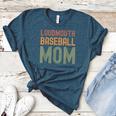 Loudmouth Baseball Mom Mother's Day Sports Cute Women's Heather T-Shirt Heather Deep Teal Loudmouth Baseball Mom Mother's Day Sports Cute Women's Heather T-Shirt Heather Deep Teal
