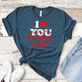 I Love Baseball Moms Women's Heather T-Shirt Heather Deep Teal I Love Baseball Moms Women's Heather T-Shirt Heather Deep Teal