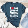 I Love Heart Hot Baseball Moms And Cold Beer Raglan Baseball Tee Women's Heather T-Shirt Heather Deep Teal I Love Heart Hot Baseball Moms And Cold Beer Raglan Baseball Tee Women's Heather T-Shirt Heather Deep Teal