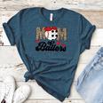 Mom Of Ballers Soccer Baseball Mom Soccer Baseball Mother Women's Heather T-Shirt Heather Deep Teal