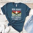 Moms Against Baseball Pants Mothers Baseball Mom Women's Heather T-Shirt Heather Deep Teal Moms Against Baseball Pants Mothers Baseball Mom Women's Heather T-Shirt Heather Deep Teal