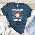 Mother's Day Baseball Mom Women's Heather T-Shirt Heather Deep Teal Mother's Day Baseball Mom Women's Heather T-Shirt Heather Deep Teal