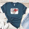 Peace Love Baseball Mom Mommy Premium Women's Heather T-Shirt Heather Deep Teal Peace Love Baseball Mom Mommy Premium Women's Heather T-Shirt Heather Deep Teal