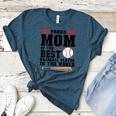 Proud Mom Of An Awesome Baseball Baseball Mom Women's Heather T-Shirt Heather Deep Teal Proud Mom Of An Awesome Baseball Baseball Mom Women's Heather T-Shirt Heather Deep Teal