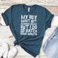 Proud Sassy Baseball Mom Women's Heather T-Shirt Heather Deep Teal