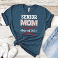 Proud Senior Baseball Mom Class Of 2024 Highschool Baseball Women's Heather T-Shirt Heather Deep Teal Proud Senior Baseball Mom Class Of 2024 Highschool Baseball Women's Heather T-Shirt Heather Deep Teal