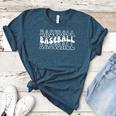 Retro Baseball Mama Groovy Baseball Mom Premium Women's Heather T-Shirt Heather Deep Teal Retro Baseball Mama Groovy Baseball Mom Premium Women's Heather T-Shirt Heather Deep Teal