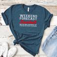 Retro Baseball Mom Mother's Day Weekend Forecast Baseball Premium Women's Heather T-Shirt Heather Deep Teal Retro Baseball Mom Mother's Day Weekend Forecast Baseball Premium Women's Heather T-Shirt Heather Deep Teal