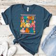 Retro Groovy In My Baseball Mom Era Happy Women Premium Women's Heather T-Shirt Heather Deep Teal Retro Groovy In My Baseball Mom Era Happy Women Premium Women's Heather T-Shirt Heather Deep Teal