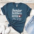 Senior Baseball Mom Class Of 2024 Baseball Player Son 2024 Women's Heather T-Shirt Heather Deep Teal