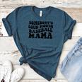 Somebody's Loud Mouth Baseball Mama Baseball Mom Women's Heather T-Shirt Heather Deep Teal Somebody's Loud Mouth Baseball Mama Baseball Mom Women's Heather T-Shirt Heather Deep Teal