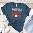 Somebody's Loud Mouth Baseball Mom Mama Premium Women's Heather T-Shirt Heather Deep Teal