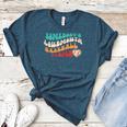 Somebody's Loudmouth Baseball Mama Baseball Mom Fan Women's Heather T-Shirt Heather Deep Teal