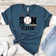 My Son Is My Favorite Baseball Player Baseball Mom Women's Heather T-Shirt Heather Deep Teal My Son Is My Favorite Baseball Player Baseball Mom Women's Heather T-Shirt Heather Deep Teal