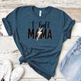 T-Ball Mama Baseball Mama Baseball Mom Women's Heather T-Shirt Heather Deep Teal