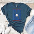 In My T-Ball Mom Era Baseball Mom Groovy Mother's Day Women's Heather T-Shirt Heather Deep Teal In My T-Ball Mom Era Baseball Mom Groovy Mother's Day Women's Heather T-Shirt Heather Deep Teal