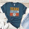 Texas Baseball Mom Design Baseball Player And Baseball Women's Heather T-Shirt Heather Deep Teal Texas Baseball Mom Design Baseball Player And Baseball Women's Heather T-Shirt Heather Deep Teal