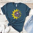 I Have Three Titles Baseball Mom Nurse And Caring Wife Mama Women's Heather T-Shirt Heather Deep Teal