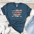 Umpire And Hotdogs 4th July Baseball Moms Women's Heather T-Shirt Heather Deep Teal