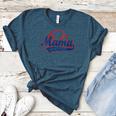 Vintage Baseball Mom Of The Rookies Women's Heather T-Shirt Heather Deep Teal Vintage Baseball Mom Of The Rookies Women's Heather T-Shirt Heather Deep Teal