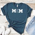 Women Baseball Mom Women's Heather T-Shirt Heather Deep Teal Women Baseball Mom Women's Heather T-Shirt Heather Deep Teal