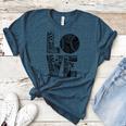 Women's Baseball Softball Baseball Mom LOVE Baseball Women's Heather T-Shirt Heather Deep Teal Women's Baseball Softball Baseball Mom LOVE Baseball Women's Heather T-Shirt Heather Deep Teal