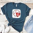 Womens Bleached Custom Baseball Mom Number 22 Heart For Mom Women's Heather T-Shirt Heather Deep Teal Womens Bleached Custom Baseball Mom Number 22 Heart For Mom Women's Heather T-Shirt Heather Deep Teal