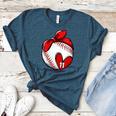 Womens Custom Baseball Mom Number 11 Heart For Mom Mommy Women's Heather T-Shirt Heather Deep Teal Womens Custom Baseball Mom Number 11 Heart For Mom Mommy Women's Heather T-Shirt Heather Deep Teal