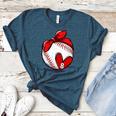 Womens Custom Baseball Mom Number 8 Heart For Mom Mommy Premium Women's Heather T-Shirt Heather Deep Teal Womens Custom Baseball Mom Number 8 Heart For Mom Mommy Premium Women's Heather T-Shirt Heather Deep Teal