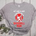 Act Like a Lady Scream Like a Baseball Mom Baseball Women's Heather T-Shirt Athletic Heather Act Like a Lady Scream Like a Baseball Mom Baseball Women's Heather T-Shirt Athletic Heather
