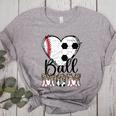 Ball Mom Heart Soccer Baseball Mom Women's Heather T-Shirt Athletic Heather Ball Mom Heart Soccer Baseball Mom Women's Heather T-Shirt Athletic Heather