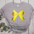 Baseball Bow Baseball Mom Women Baseball Mama Women's Heather T-Shirt Athletic Heather Baseball Bow Baseball Mom Women Baseball Mama Women's Heather T-Shirt Athletic Heather