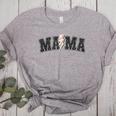 Baseball Mama Rocks Lightning Baseball Mom Mother's Day Women's Heather T-Shirt Athletic Heather Baseball Mama Rocks Lightning Baseball Mom Mother's Day Women's Heather T-Shirt Athletic Heather
