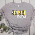 Baseball Mama Yellow Leopard Print Baseball Mom Gear Sports Women's Heather T-Shirt Athletic Heather Baseball Mama Yellow Leopard Print Baseball Mom Gear Sports Women's Heather T-Shirt Athletic Heather