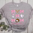 Baseball Mimi Era Bows Baseball Mom Women Women's Heather T-Shirt Athletic Heather Baseball Mimi Era Bows Baseball Mom Women Women's Heather T-Shirt Athletic Heather