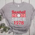 Baseball Mom Since 1978 Women's Heather T-Shirt Athletic Heather Baseball Mom Since 1978 Women's Heather T-Shirt Athletic Heather