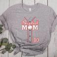 Baseball Mom 30 Number 30 Jersey Team Numbered Jersey Women's Heather T-Shirt Athletic Heather Baseball Mom 30 Number 30 Jersey Team Numbered Jersey Women's Heather T-Shirt Athletic Heather