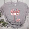Baseball Mom 47 Number 47 Jersey Team Numbered Jersey Women's Heather T-Shirt Athletic Heather Baseball Mom 47 Number 47 Jersey Team Numbered Jersey Women's Heather T-Shirt Athletic Heather
