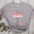 Baseball Mom 99 Number 99 Jersey Team Numbered Jersey Women's Heather T-Shirt Athletic Heather Baseball Mom 99 Number 99 Jersey Team Numbered Jersey Women's Heather T-Shirt Athletic Heather