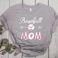 Baseball Mom Birthday Sport Baseball Sport Matching Family Women's Heather T-Shirt Athletic Heather
