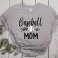 Baseball Mom Cute Arrow Father's Mother's Xmas Day Women's Heather T-Shirt Athletic Heather