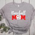 Baseball Mom Cute Letter Print Women Cute Mother's Day Women's Heather T-Shirt Athletic Heather Baseball Mom Cute Letter Print Women Cute Mother's Day Women's Heather T-Shirt Athletic Heather