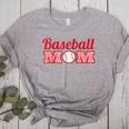 Baseball Mom Cute Mother Fans Baseball Graphic Raglan Baseball Tee Women's Heather T-Shirt Athletic Heather