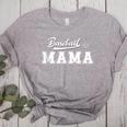 Baseball Mom Design Women's Heather T-Shirt Athletic Heather