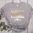 Baseball Mom Distressed Vintage Sports Player Calls Me Mom Women's Heather T-Shirt Athletic Heather